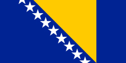 Флаг Босния и Герцеговина